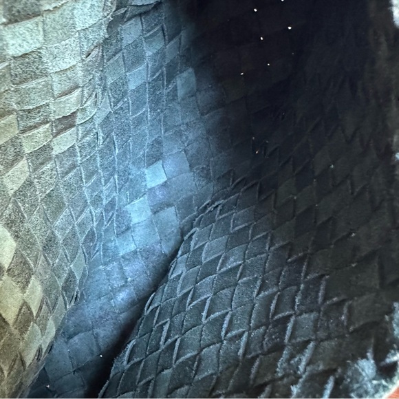 100% woven leather handmade bag - Picture 3 of 5